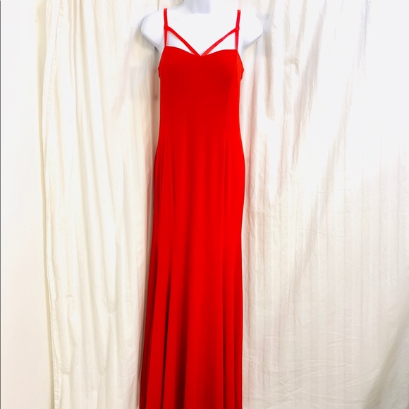 City Triangles stunning red prom dress - size 11 - Picture 4 of 9